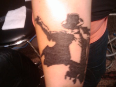 Michael Jackson tattoo 